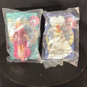 💕NEW💕 2pc Happy Meal Barbie Figures